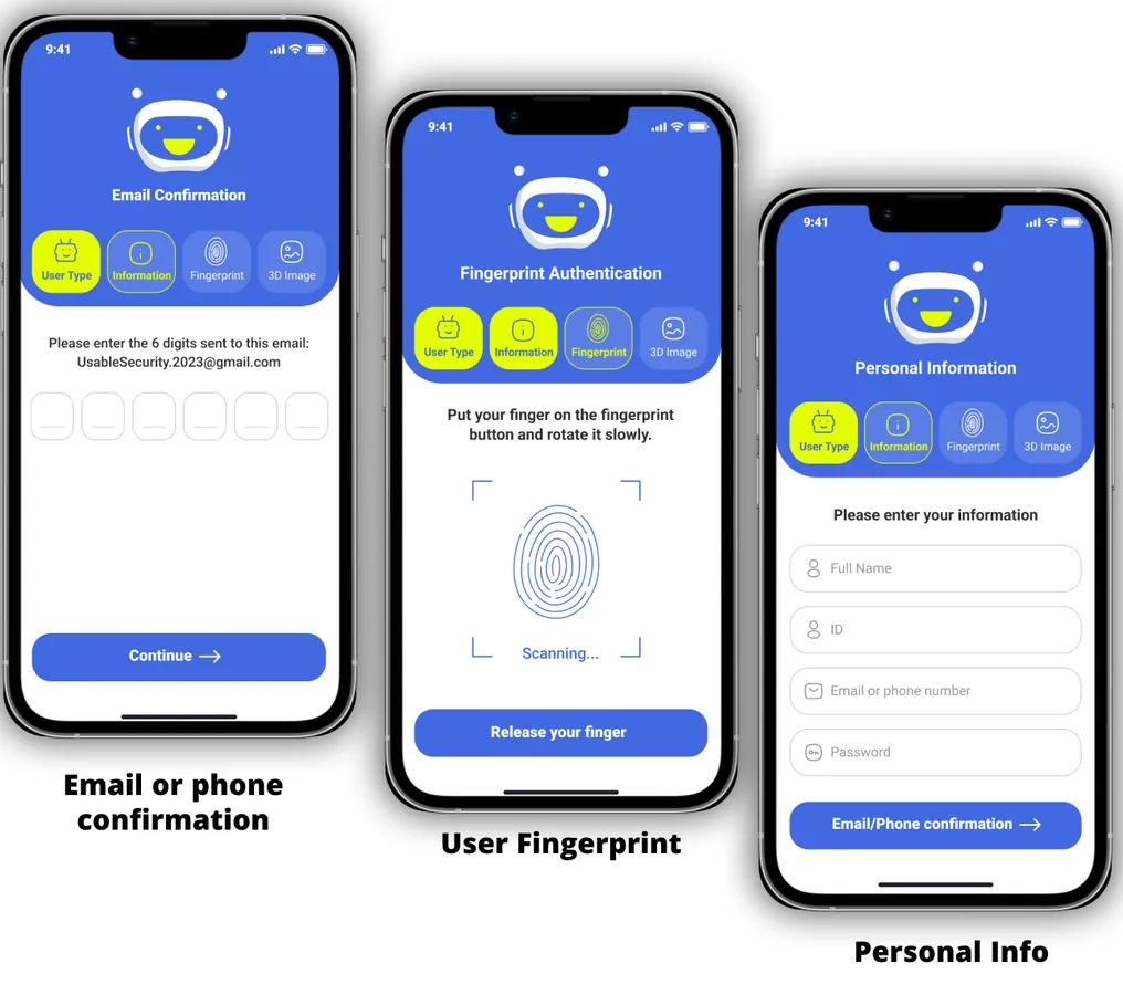 Fig 10. Bot detection interface prototype