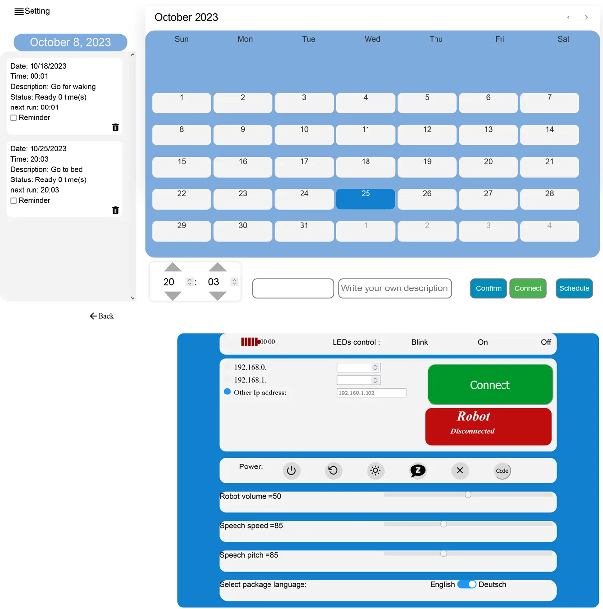 Figure 7: Dashboard Permissions Development